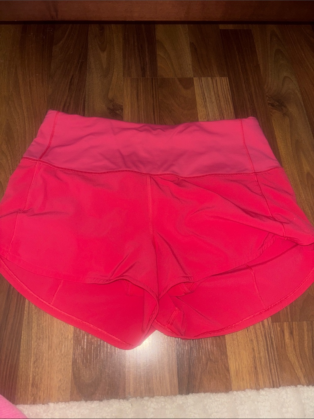 lululemon athletica Hot Pink high rise speed up Athletic Shorts
